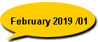 February 2019 /01